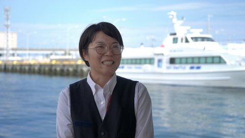 陽だまりのとき 船舶機関士 小泉可奈子