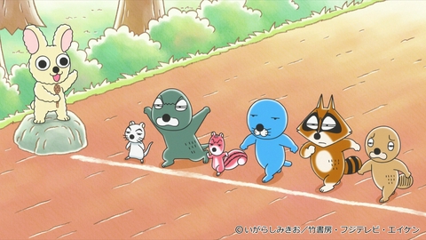 ぼのぼの 第532話 薄目大運動会午前の部