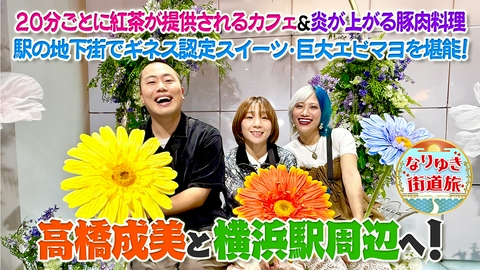 なりゆき街道旅 高橋成美と横浜駅周辺を満喫旅！