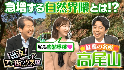 出没！アド街ック天国 【高尾山】秋の紅葉＆年間約300万人が訪れる東京登山の名所