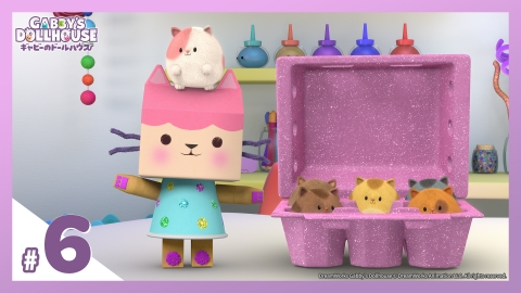 ギャビーのドールハウスマスコット “ハムスターネコちゃん” 全種類 ギャビーのドールハウス ハムスターネコちゃん なかよし