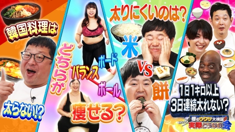 巷のウワサ大検証！それって実際どうなの会 お餅は本当に太るのか？正月のギモン大検証SP