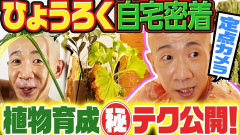 変態植物倶楽部 定点カメラが捉えた！植物沼ライフ