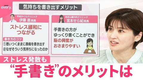 日テレNEWSセレクト 【なるほどッ！】アナログ回帰？“手書き日記”再注目 ストレス発散も…“手書き”のメリットは