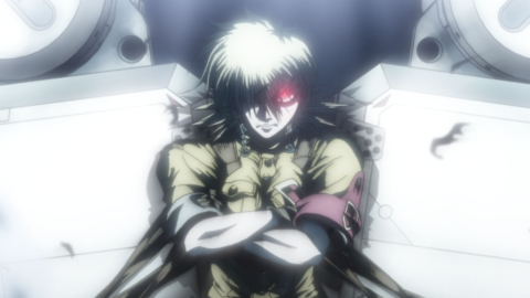 HELLSING(ヘルシング)　バッジ　当時物　アニメ HELLSING』OVAジャケットデジタルアート・コレクション販売