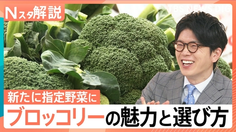 TBS NEWS DIG Powered by JNN 「指定野菜」にブロッコリーが格上げ【Nスタ】