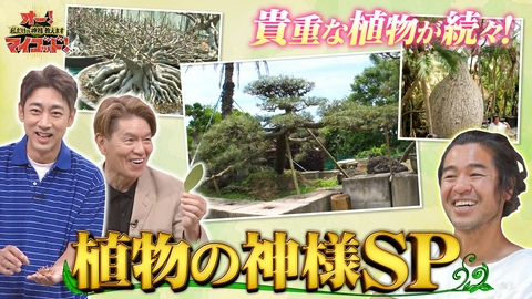 オー！マイゴッド！私だけの神様、教えます 大阪・関西万博の植栽も担当!世界中で貴重な植物をハントする神