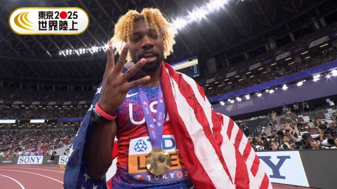 東京2025世界陸上 【男子200m 決勝】ライルズ「ボルトに並ぶ4連覇達成