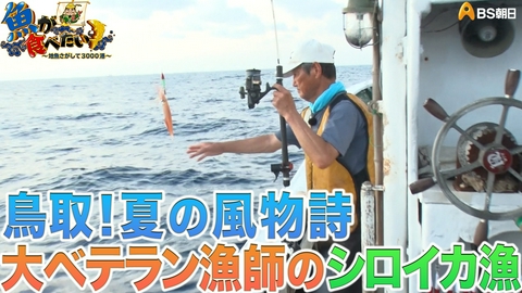 魚が食べたい！ ～地魚さがして3000港～ 鳥取砂丘の沖で絶品シロイカとイワガキに舌鼓！
