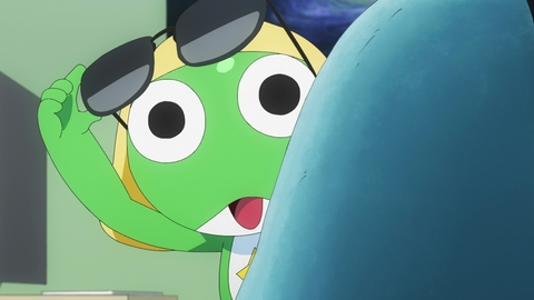 ケロロ軍曹☆ 第2話 ともだちは侵略者/ケロロ軍曹の、風呂なし窓なしいわくつき