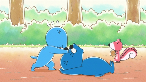 ぼのぼの 第140話 ピッポさんとシマリスくん