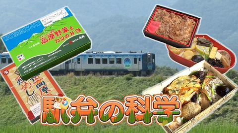 所さんの目がテン！ 大人気鉄道シリーズ!“そこに行かないと食べられない駅弁”特集