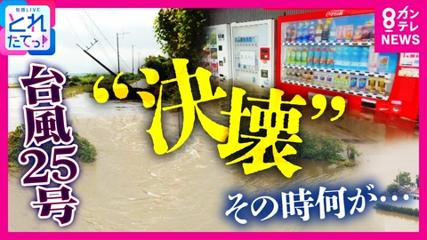 旬感LIVE とれたてっ！ 「生き地獄を止めてほしい」まだ水位が上昇中…浸水した住宅街で暮らす男性の思い　台風25号が残した爪痕　千葉・印旛沼が決壊　「被害額は約10億円」漁業場が壊滅状態