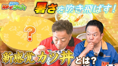 ダイアンのガチで！ごめんやす 暑さを吹き飛ばせ！ひんやりグルメツアー