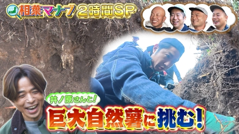 相葉マナブ 第13回 マナブ！自然薯掘り！2時間SP