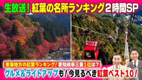 太田×石井のデララバ 紅葉の名所ランキング２時間SP