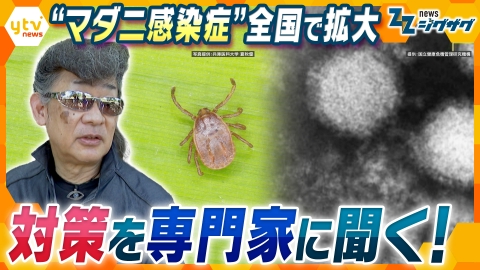 サタデーLIVE ニュース ジグザグ 全国各地に広がる！マダニ感染症の恐怖