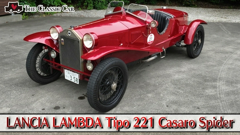 The Classic Car～クラシックカーってカッコイイ！～ 第69回 LANCIA LAMBDA Tipo 221 Casaro Spider