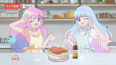 魔法の姉妹ルルットリリィ Episode16「グルメバトルは突然に」