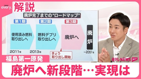 日テレNEWSセレクト 【解説】「燃料デブリ」取り出し作業着手  福島第一原発・廃炉へ新段階…実現は