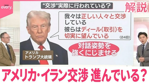 日テレNEWSセレクト 【解説】戦闘終結に向けイラン側の本音は…？アメリカとイランの交渉、進んでいる？