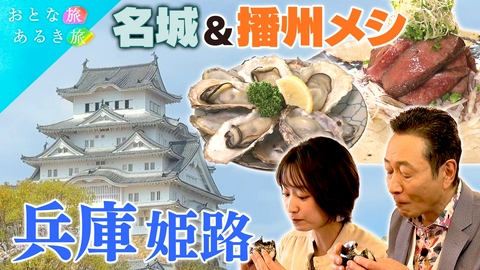 おとな旅あるき旅 新緑に心躍る！兵庫・姫路　歴史散歩　白亜の名城と播州の美味いもん