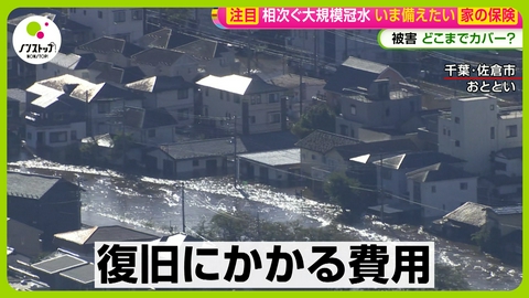 ノンストップ！ 台風に水害続発！どこまでカバー？家・車の保険