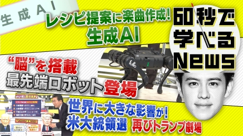 60秒で学べるNews 2024年を大胆予測スペシャル