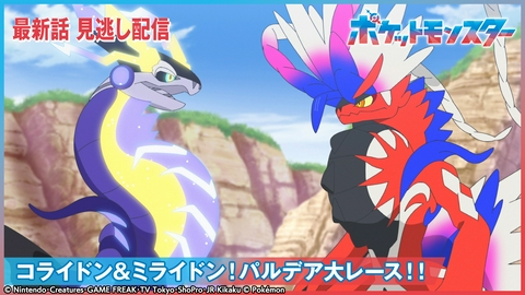 ポケットモンスター コライドン＆ミライドン！パルデア大レース！！