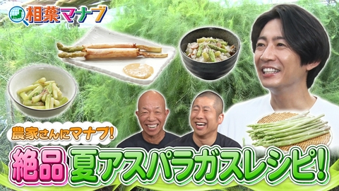 相葉マナブ マナブ！旬の産地ごはん～アスパラガス～