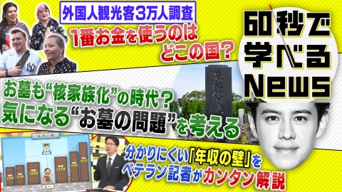 60秒で学べるNews 損はしたくない・・・いま知っておくべき年収の壁！