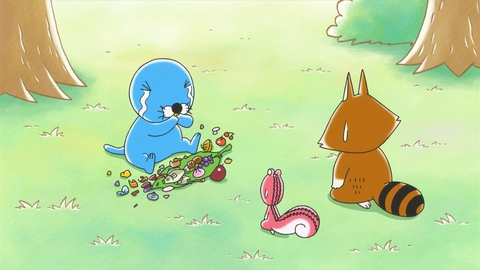 ぼのぼの 第166話 アライグマくんはカクレムシ