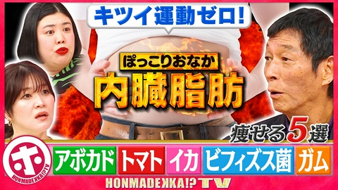 ホンマでっか！？TV 内臓脂肪をスッキリ解消