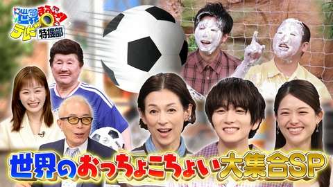 世界まる見え！テレビ特捜部 おっちょこちょいSPオランダ街中で大玉転がし&バッテリィズ吹替え
