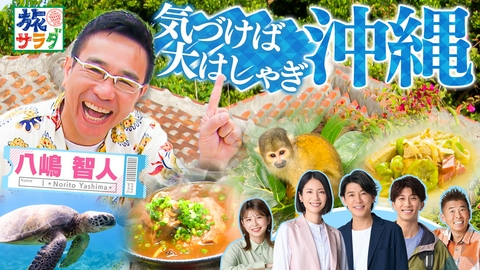 朝だ！生です旅サラダ 八嶋智人が竹富島と石垣島へ！15年ぶりに趣味のダイビングを満喫！「ロコレコ」は山梨県北杜市でオススメ巡り！