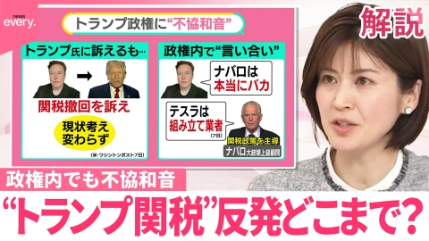 日テレNEWSセレクト 【“トランプ関税”めぐり】“報復合戦”で中国への関税104％？  政権内でも不協和音【#みんなのギモン】