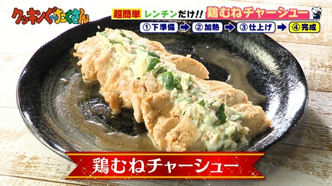 親子時間をまるっと解決!クッキンぐ~たくさん! #30 鶏むねチャーシュー