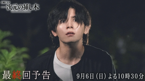一次元の挿し木 【予告】最終回・９月６日(日)22時30分〜放送！日曜ドラマ「一次元の挿し木」
