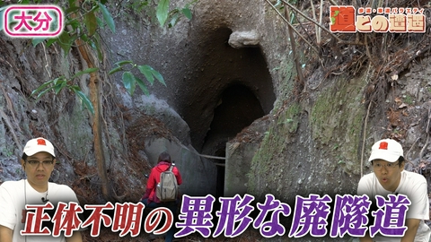道との遭遇 【大分】正体不明の「異形な廃隧道」を調査