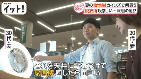 【しらべてみたら】Live News イット！特集 暑い夏の“救世主”カインズで何買う！？