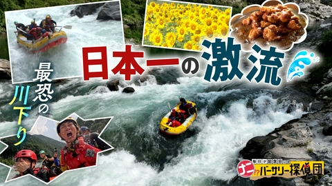 かんさい情報ネットten.「ナニバーサリー」 【最高の夏旅SP】暑さ和らげる涼しい映像満載！スリル満点徳島旅