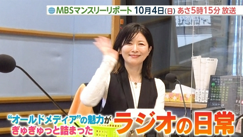MBSマンスリーリポート ＃340「放送開始75年！ラジオパーソナリティーのシゴトに迫る」