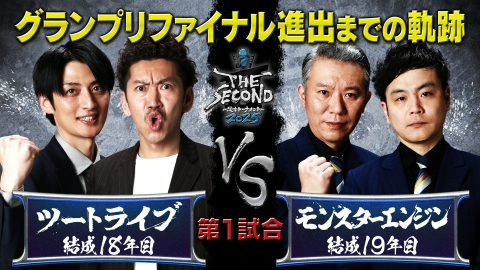 THE SECOND～漫才トーナメント～2025 （第1試合）ツートライブvsモンスターエンジン