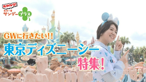 おかわり！新潟一番サンデープラス ＧＷに行きたい！東京ディズニーシー特集＆ブルーインパルス中継