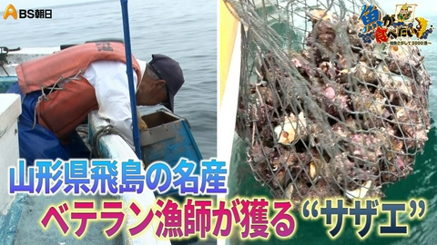 魚が食べたい！ ～地魚さがして3000港～ 山形県の離島で80歳超えのベテラン漁師に密着！