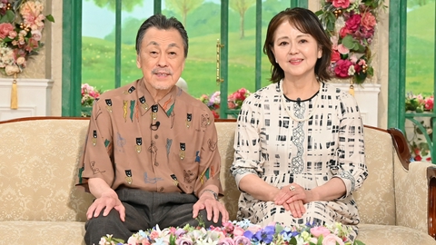 徹子の部屋 〈佐藤B作　あめくみちこ〉結婚25年！B作さんは喜寿に