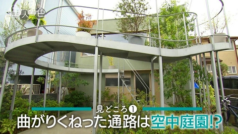 住人十色～家の数だけある 家族のカタチ～ ＃814「まるで空中庭園!?４つの庭がどこからでも眺められる家」