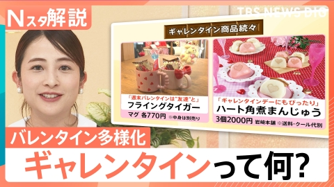 TBS NEWS DIG Powered by JNN “ギャレンタイン”ってなんだ？【Nスタ】