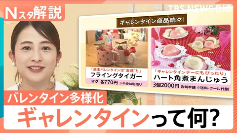 TBS NEWS DIG Powered by JNN “ギャレンタイン”ってなんだ?【Nスタ】