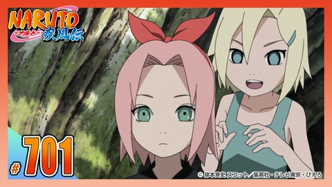 NARUTO-ナルト- 疾風伝 第七百一話 SASUKE・SAKURA
